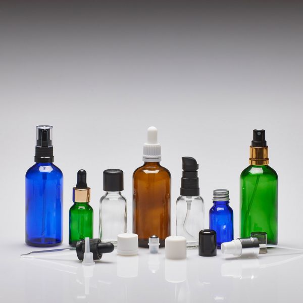 Bottiglia in vetro 'colorata' 1000 ml - colori assortiti