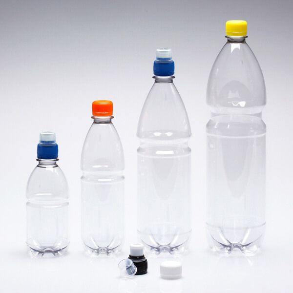 PET beverage bottles