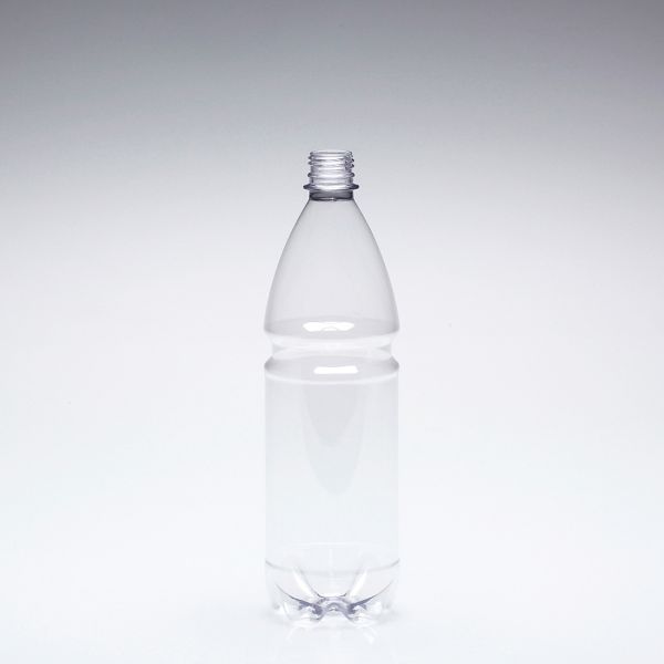 1000 ml Water bottles crystal clear PET PCO28 / 1881