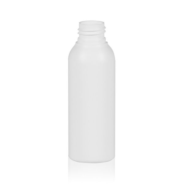 100 ml Flacons ronds blancs PE 24/410