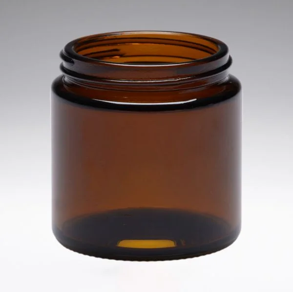 100 ml Pots de pommades en verre brun