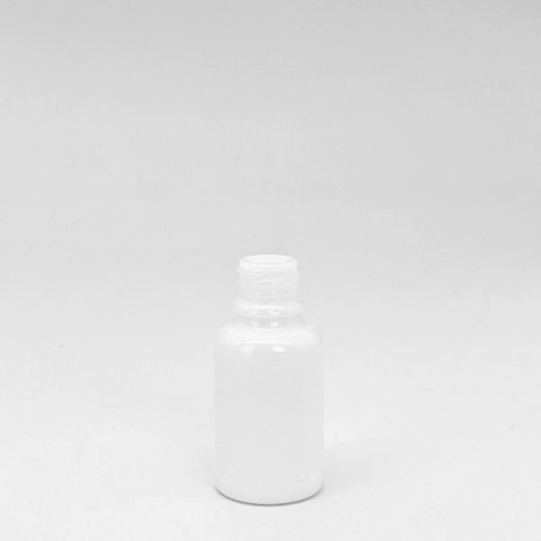 15 ml Glasflaschen weiss DIN18