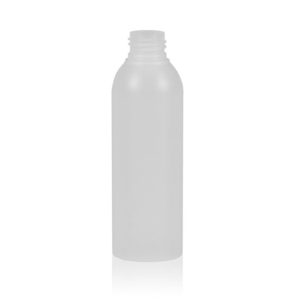 150 ml Rundflaschen transparent PE 24/410