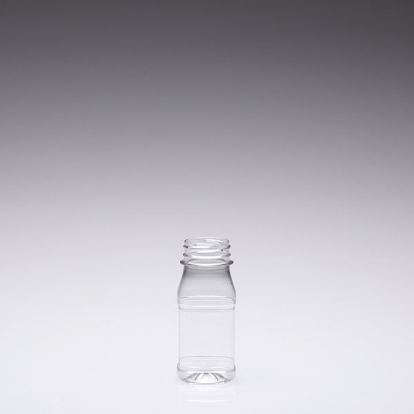 150 ml Juice bottle square PET 38mm 2-Start