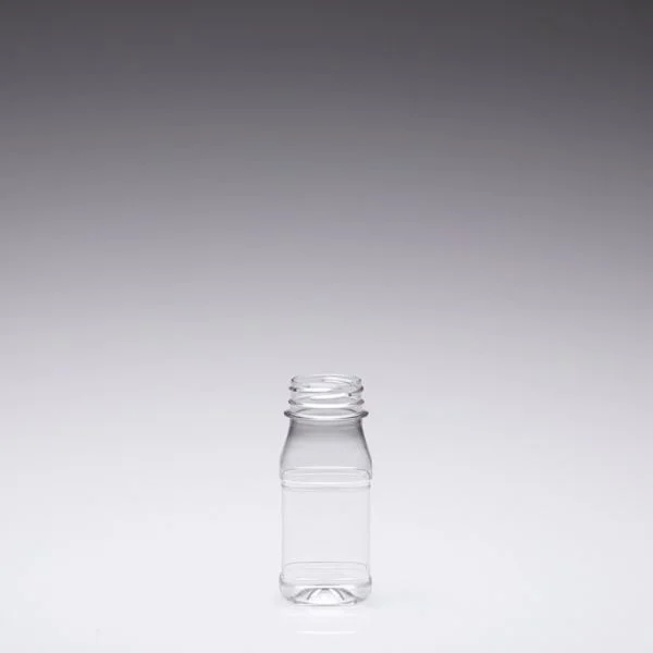 150 ml Juice bottle square PET 38mm 2-Start