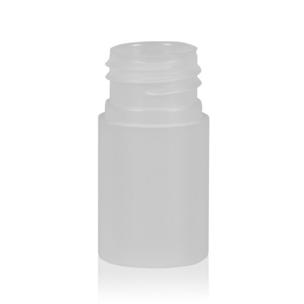 15 ml Round bottles transparent PE 24/410