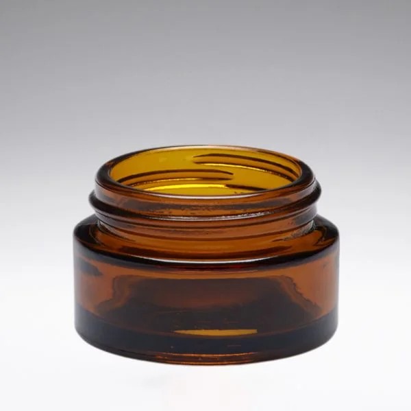 15 ml Salbendose Glas braun