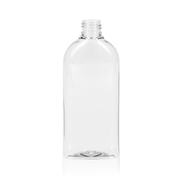 200 ml Bouteilles PET ovales transparentes 24/410