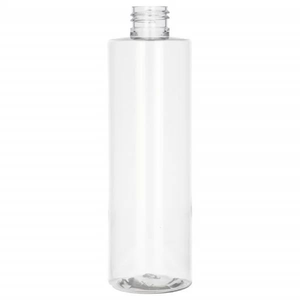 250 ml Zylinderflaschen glasklar PET 24/410