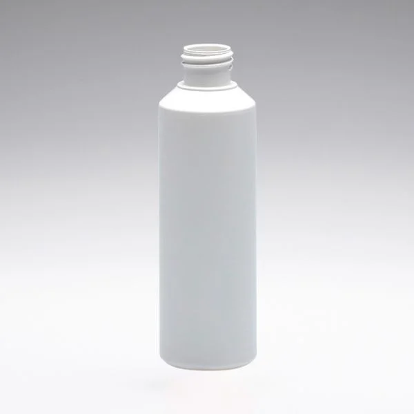250 ml Rundflasche PE weiss 28/410