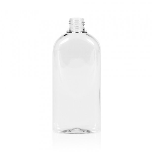 250 ml Bouteilles PET ovales transparentes 24/410