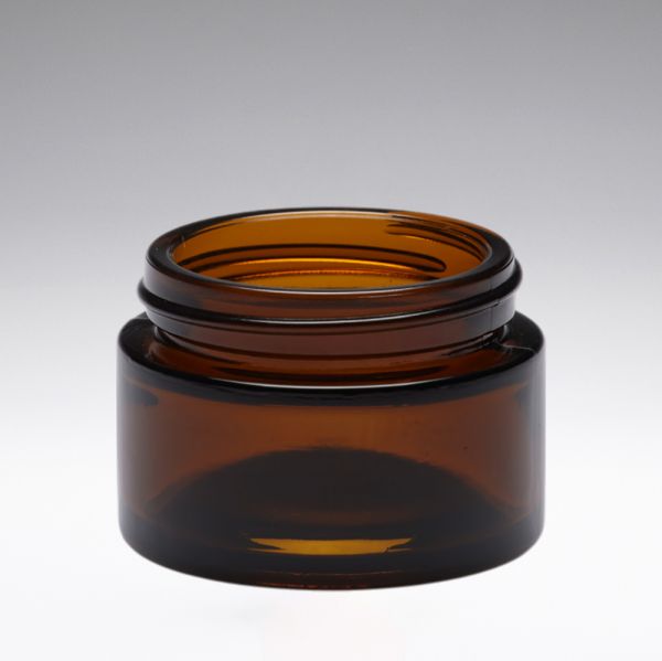 30 ml Tarros de vidrio para pomada marrón