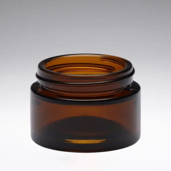 30 ml Tarros de vidrio para pomada marrón