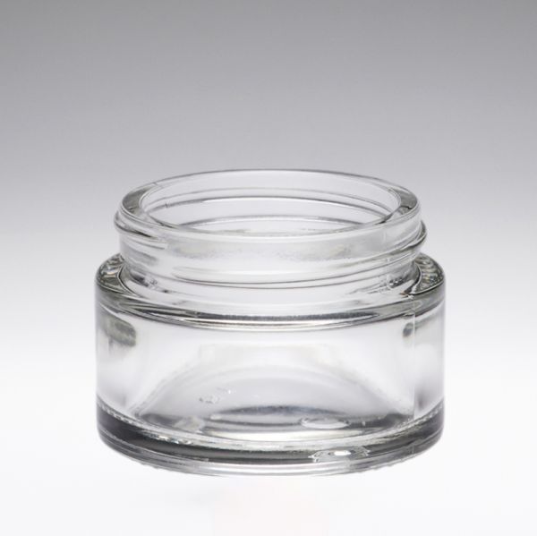 30 ml Tarros de vidrio para pomada cristal transparente