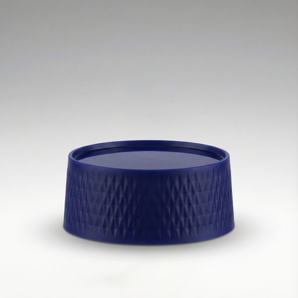 Schraubverschluss blau mit TPE-Einlage