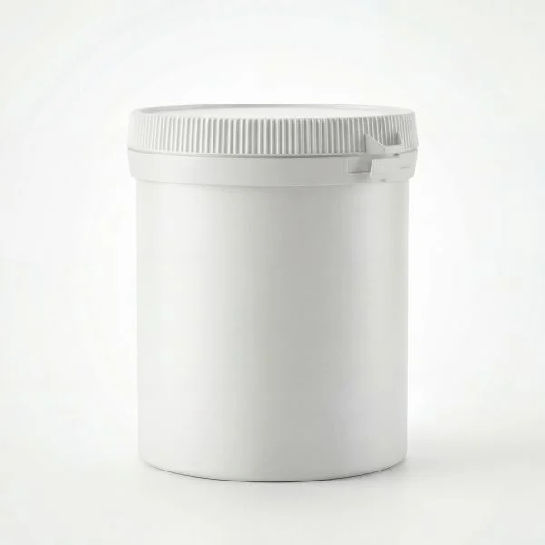 105 ml HDPE pharmaceutical container white