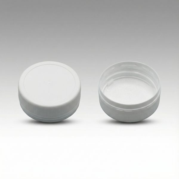 Originalitätsverschluss weiss mit PE-Schaumeinlage 38/400