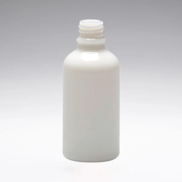 50 ml Glasflaschen weiss DIN18