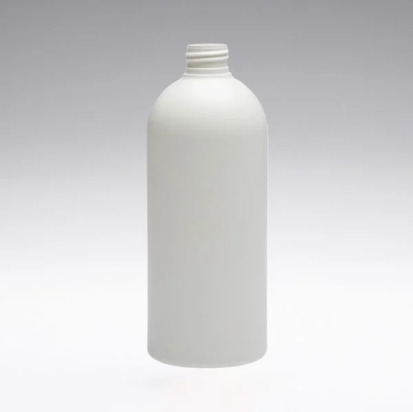 500 ml Flacons ronds blancs PE 24/410