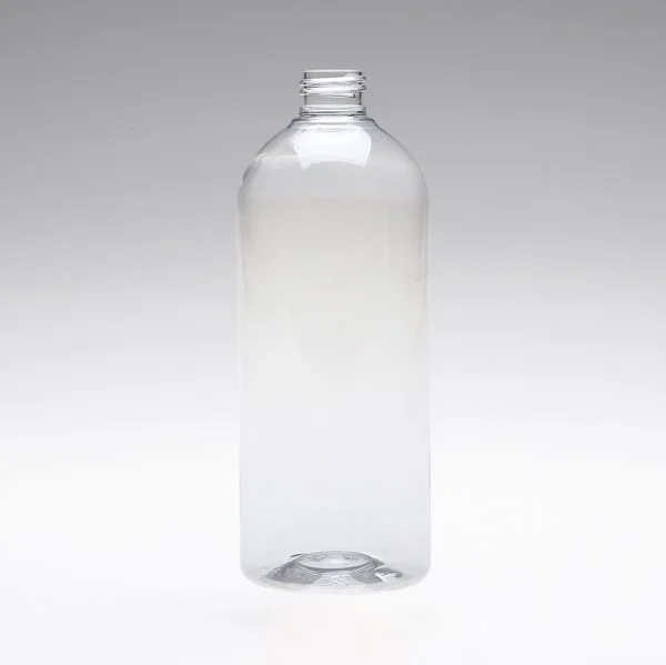 500 ml PET bottles round clear 24/410