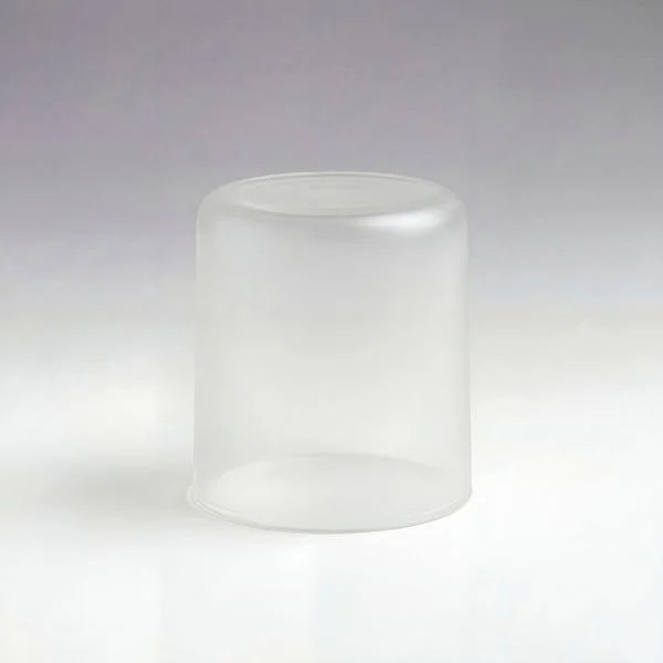 Sponge applicator closure transparent for round bottle 50ml/75ml