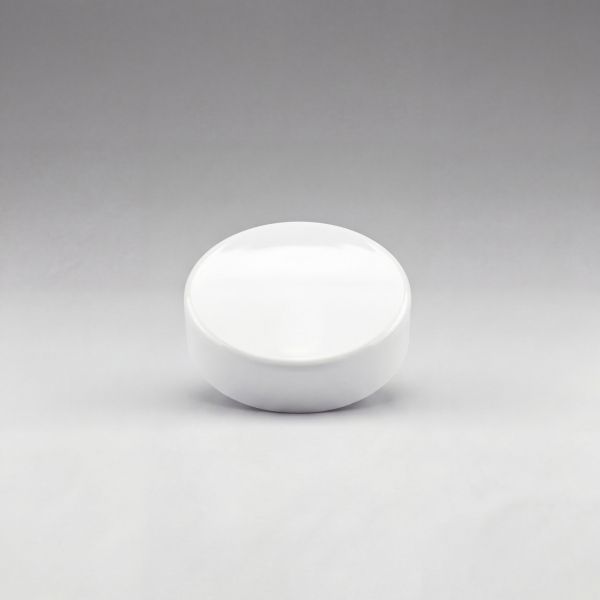 Schraubverschluss weiss glänzend mit Sealing Liner 38/400