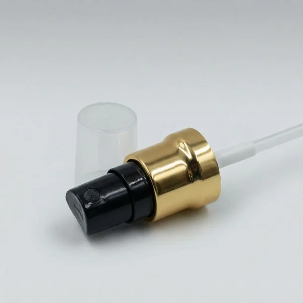 Nebulizzatore spray alluminio nero/oro 18/410