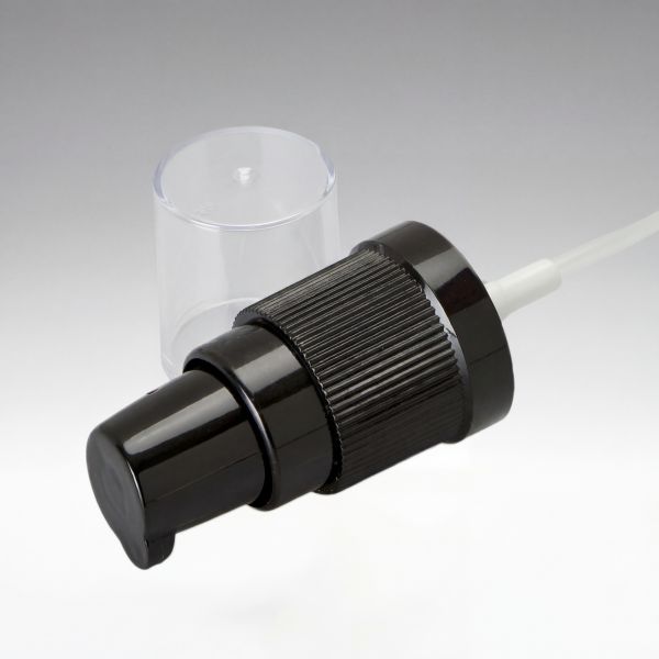 Lotionspender mit Staub-Schutzkappe schwarz 18/410