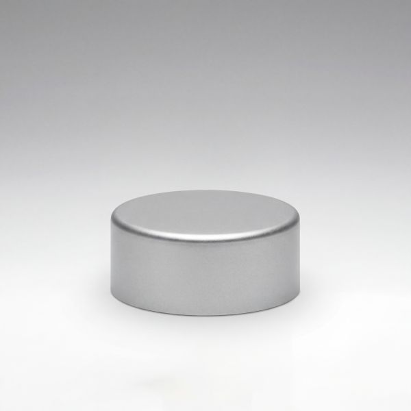 Screw cap silver 33/400 for glass bottles