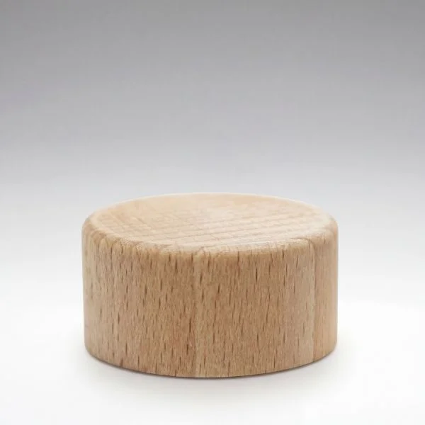 Tappo a vite in legno naturale 33/400 per bottiglie di vetro