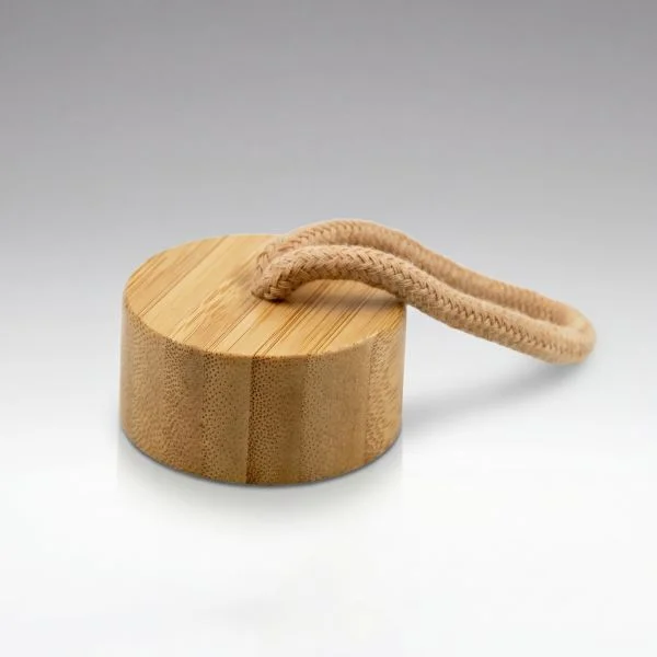 Bouchon en bambou avec cordon