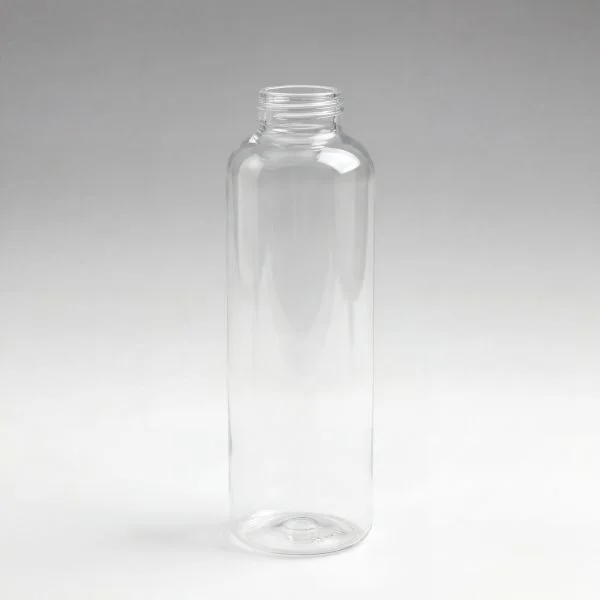 500 ml clear glass bottle made of 100% borosilicate glass