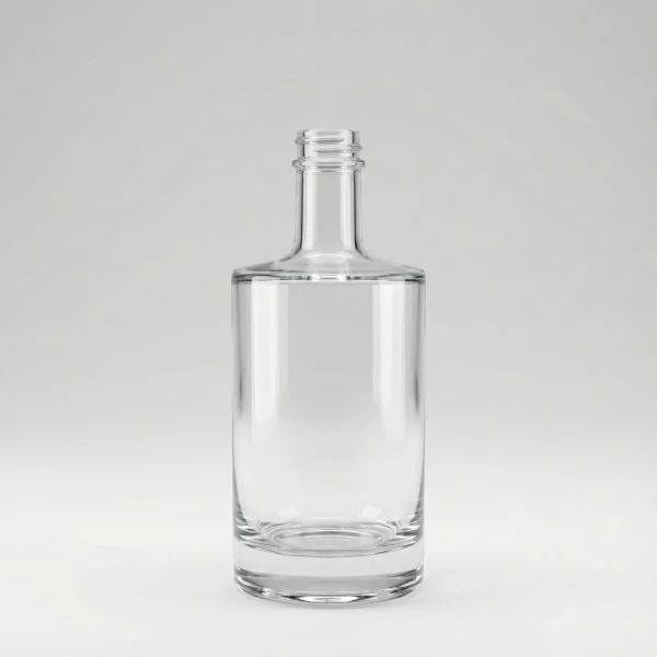 Glasflasche glasklar 500ml