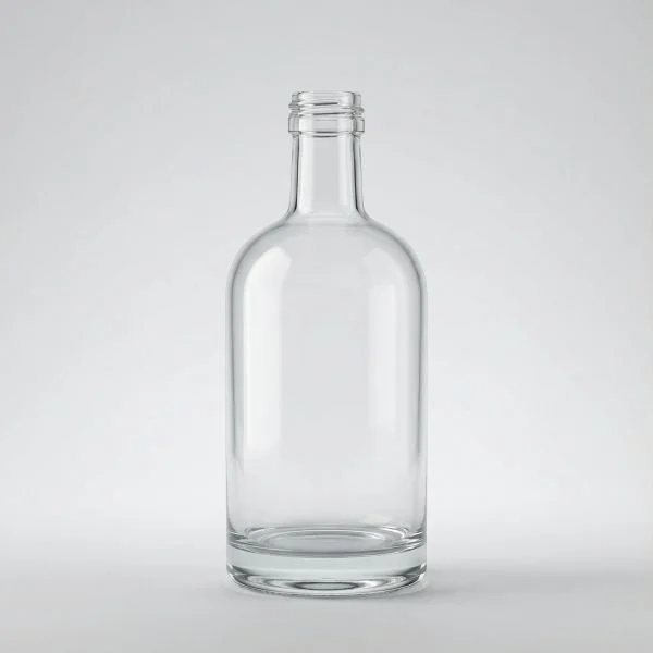 500 ml Bottiglia di vetro trasparente