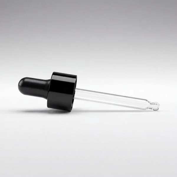 Pipette schwarz 82 mm 20/410
