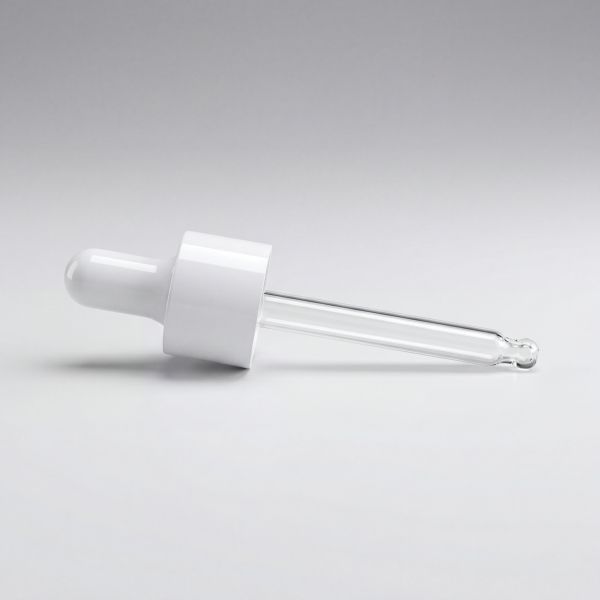 Pipette weiss 82 mm 20/410