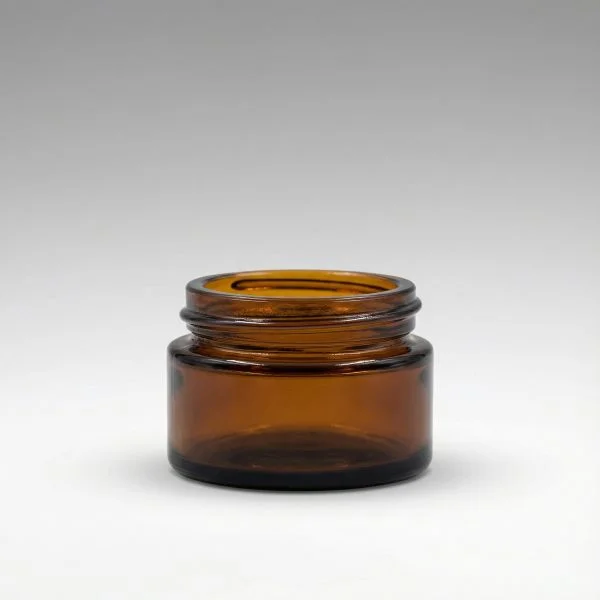 5 ml Vasetti di unguenti in vetro marrone