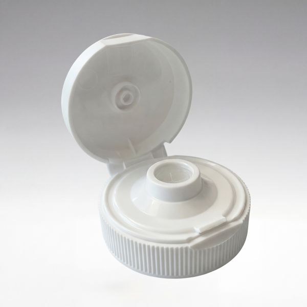 FlipTop cap white with membrane, without liner 38/400