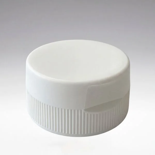Cierre FlipTop blanco con membrana, sin liner 38/400