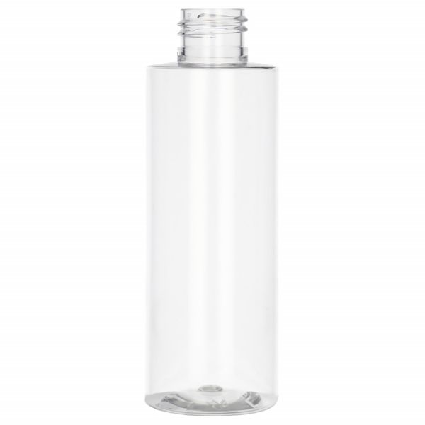 150 ml Botellas cilíndricas PET transparente 24/410