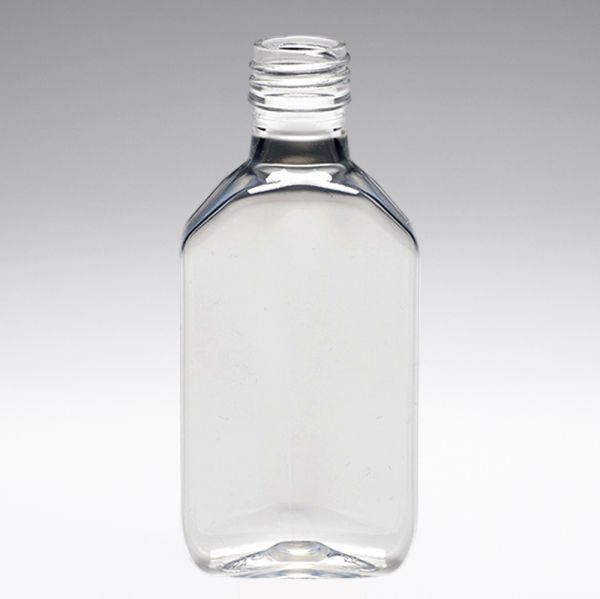 50 ml Bouteille de liquer en PET, ovale, PP18, transparent
