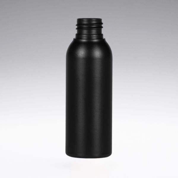 100 ml Frascos redondos PE negro 24/410