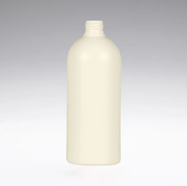 500 ml Round bottles recycling PE 24/410