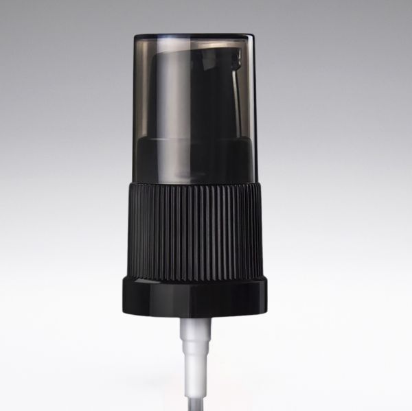 Lotion dispenser with dust cap black 18/410