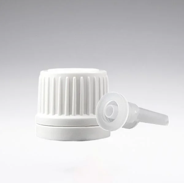 Tappo contagocce antimanomissione bianco, 18/410