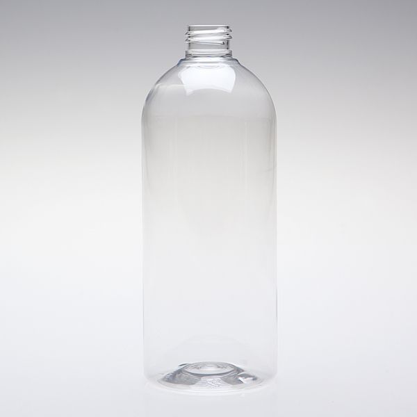 500 ml PET Flaschen rund glasklar 24/410