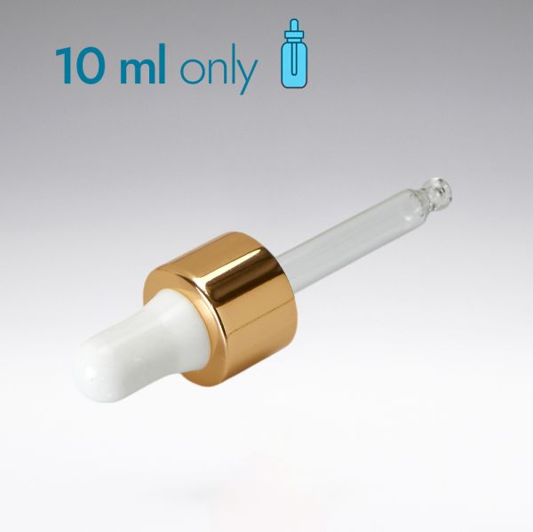 Dropper white/gold 53 mm 18/410