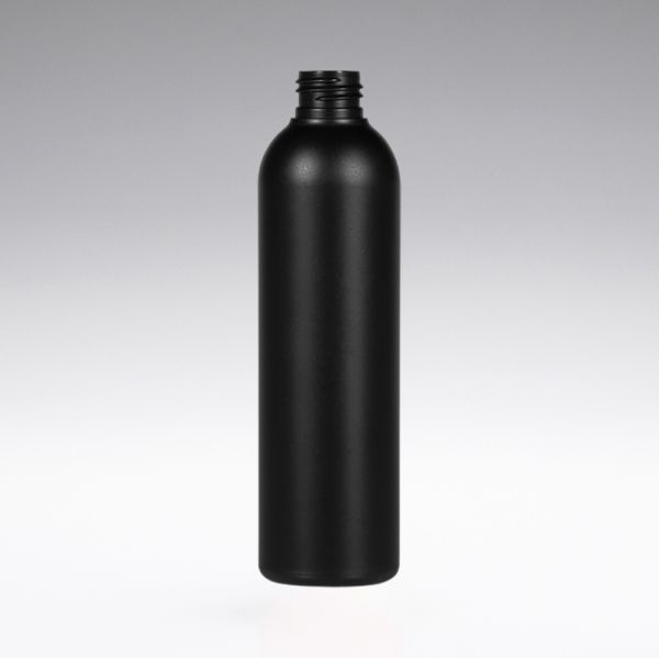 250 ml Frascos redondos PE negro 24/410