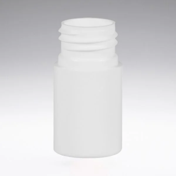 15 ml Frascos redondos PE blanco 24/410