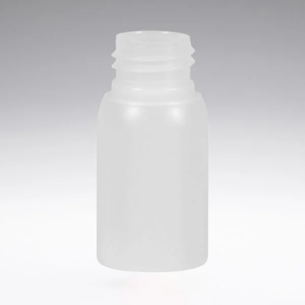 30 ml Rundflaschen transparent PE 24/410